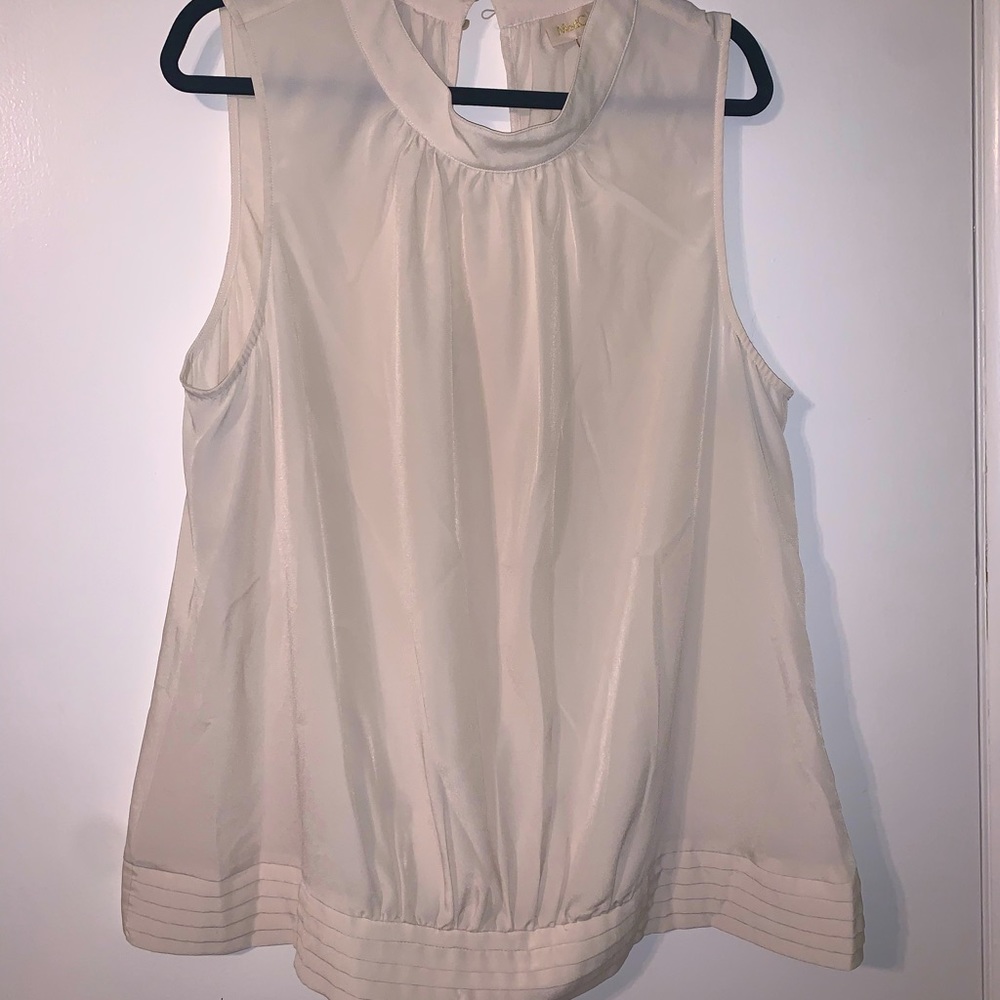 Chiffon Mock Neck Top- ModCloth